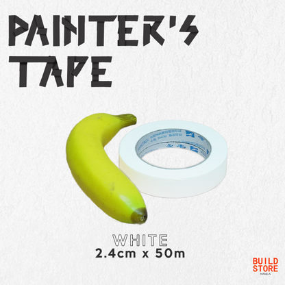 (Automative Paint) Painters Tape 50m Masking Tape | Washi Tape | Easy Release No Trace Tape