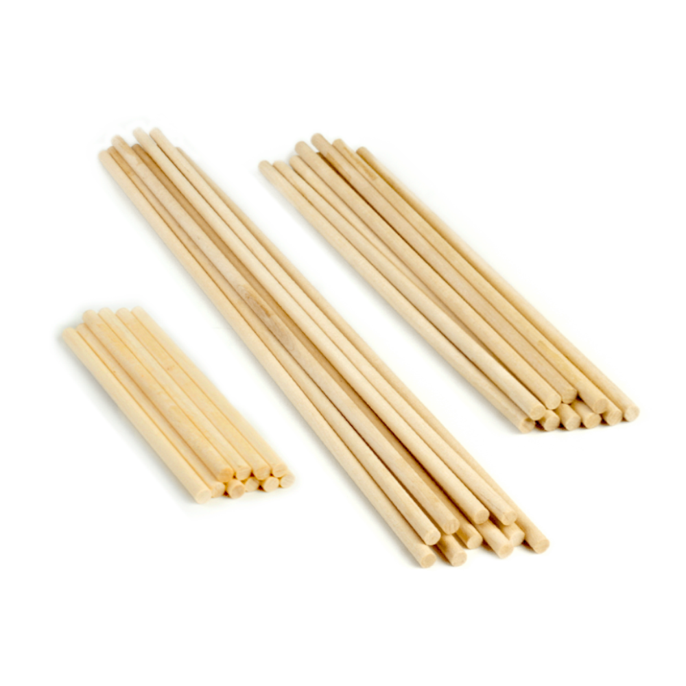 10 pcs Wooden Dowel