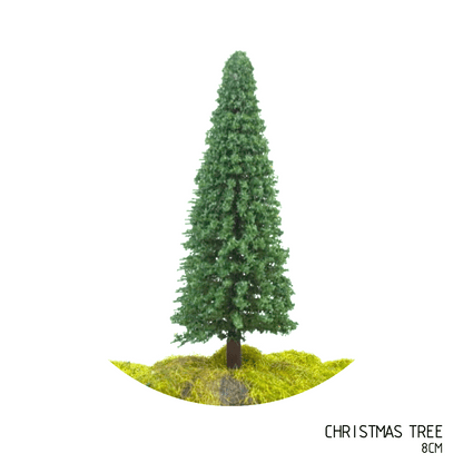 8cm 6cm 4cm Miniature Trees for DIY Miniatures, Architecture Models and Perfect for Diorama Projects