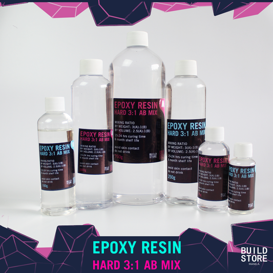 3:1 AB Epoxy Resin (Hard and Ultrasoft)
