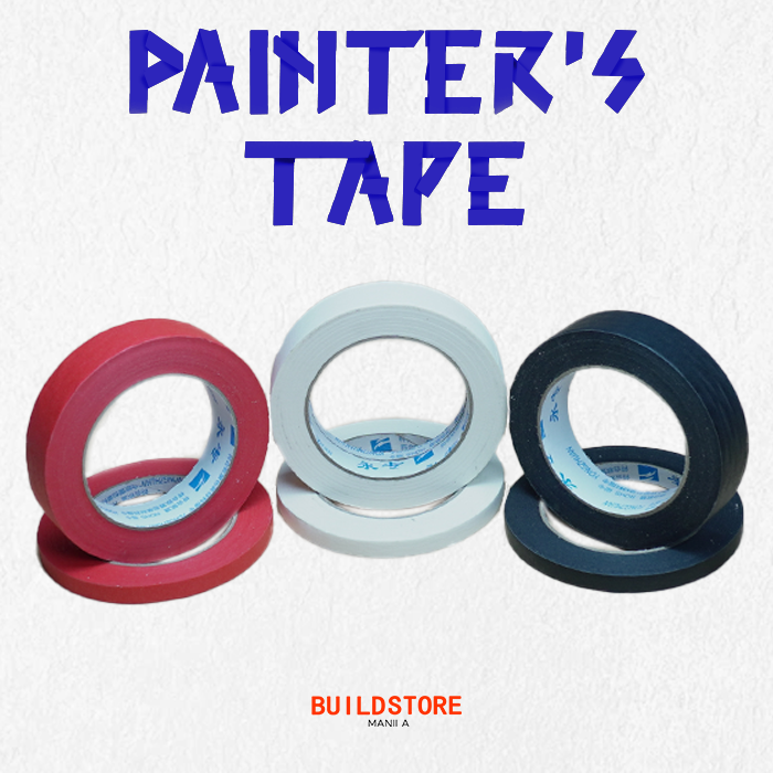(Automative Paint) Painters Tape 50m Masking Tape | Washi Tape | Easy Release No Trace Tape