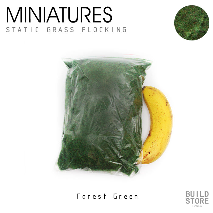 Miniature Static Grass Flocking 100g and 50g