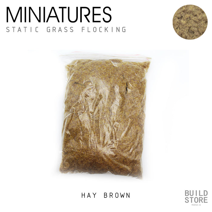 Miniature Static Grass Flocking 100g and 50g