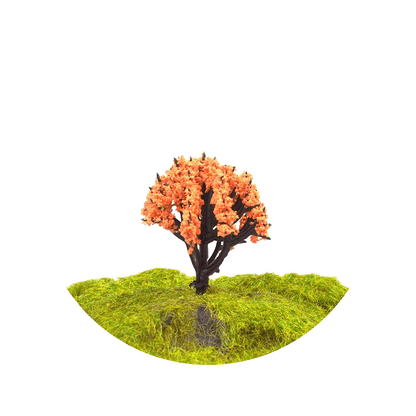 8cm 6cm 4cm Miniature Trees for DIY Miniatures, Architecture Models and Perfect for Diorama Projects