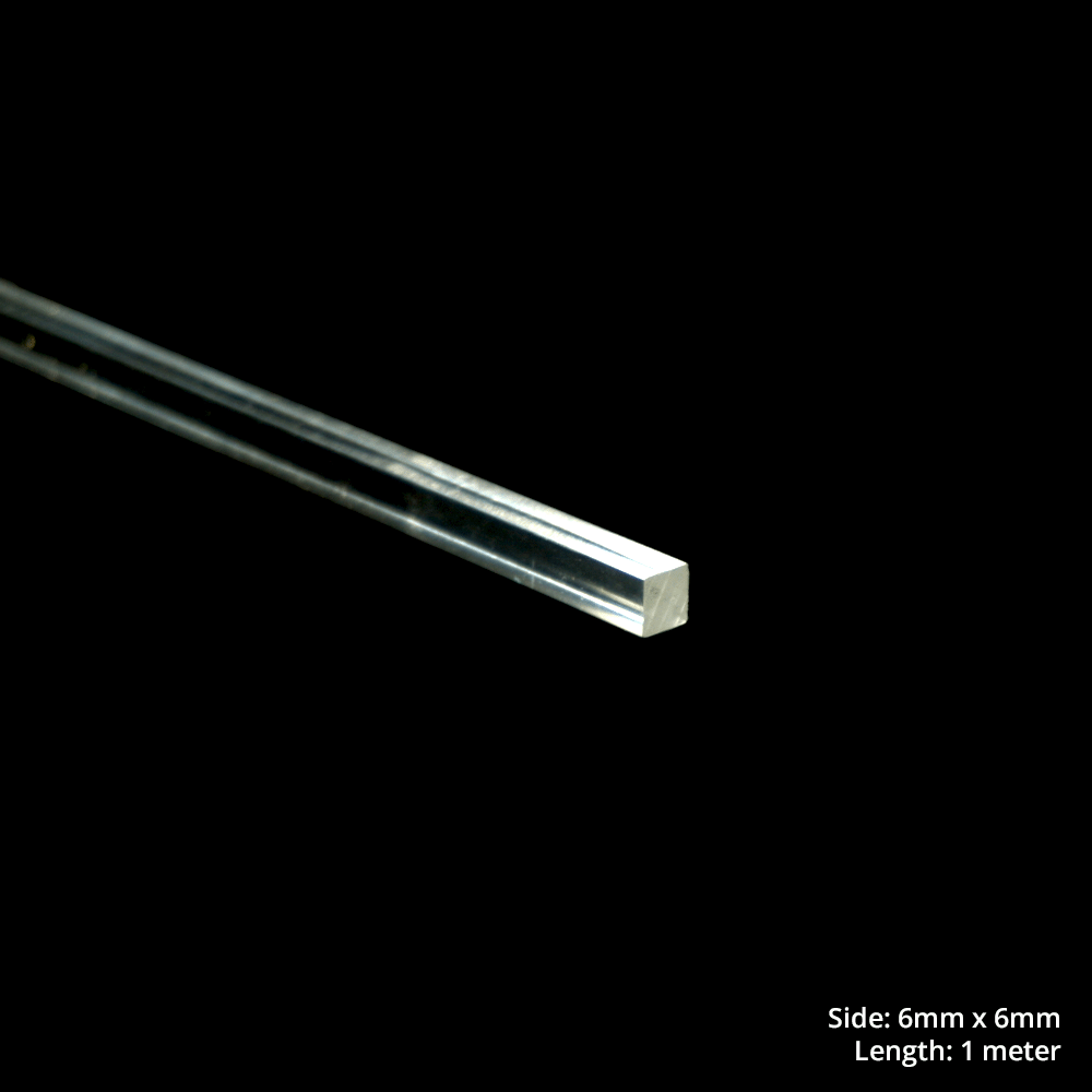 PMMA Acrylic Squares ( Tubes and Rods )