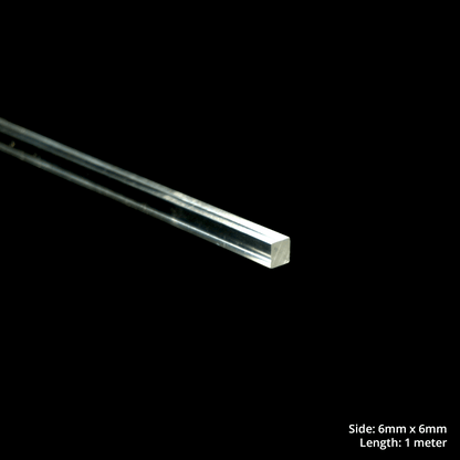 PMMA Acrylic Squares ( Tubes and Rods )