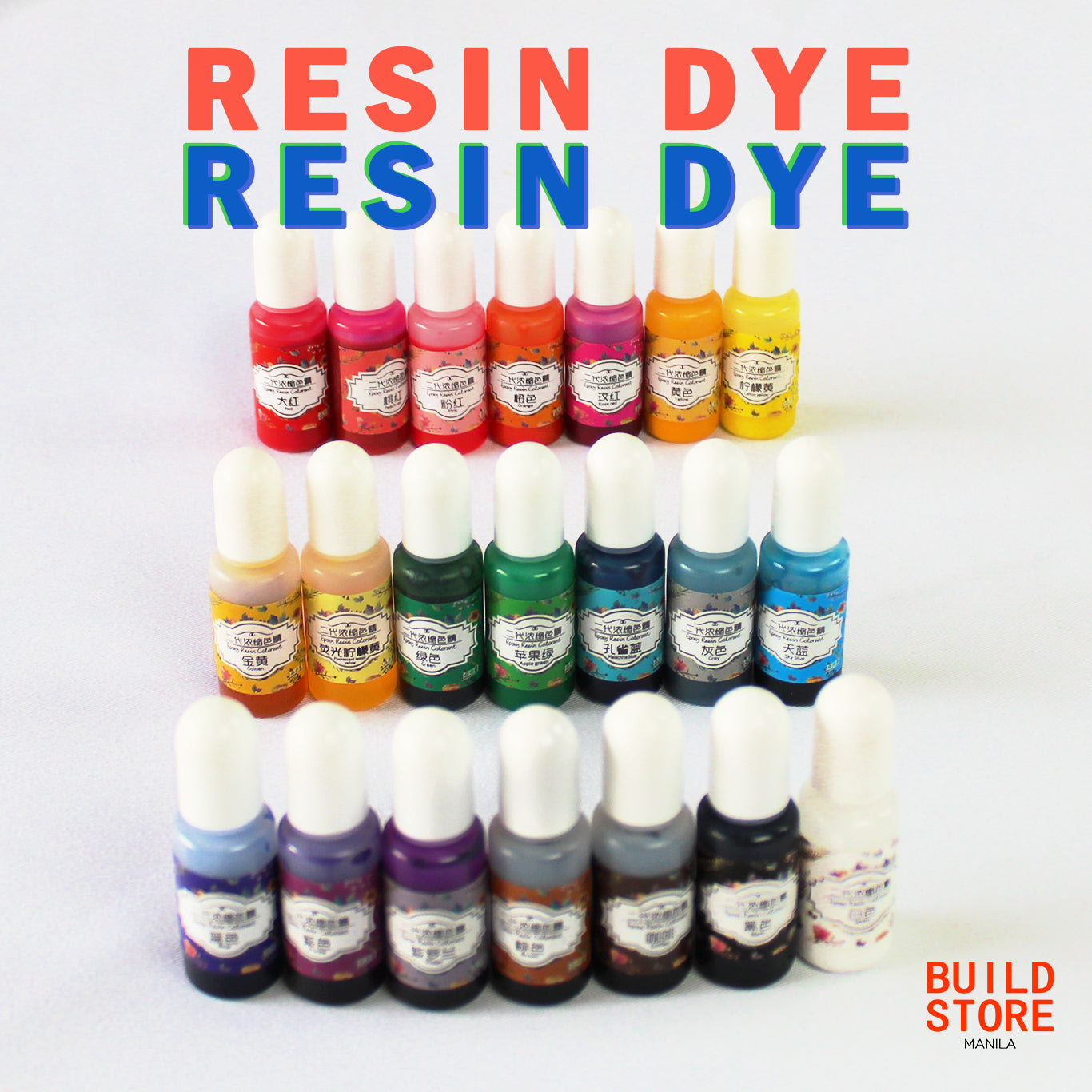 Resin Dye 10g Liquid Resin Pigment | Resin Pigment | Resin Coloring