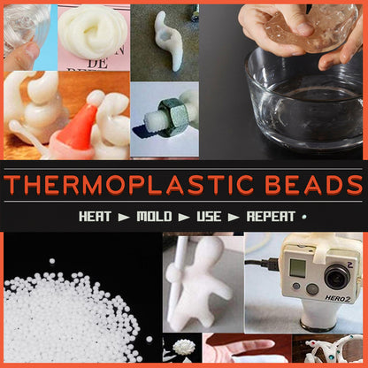 Moldable Thermoplastic Polymorph Beads (TPB) Moldable Plastic Pellet  Polymorph Beads | tooth repair
